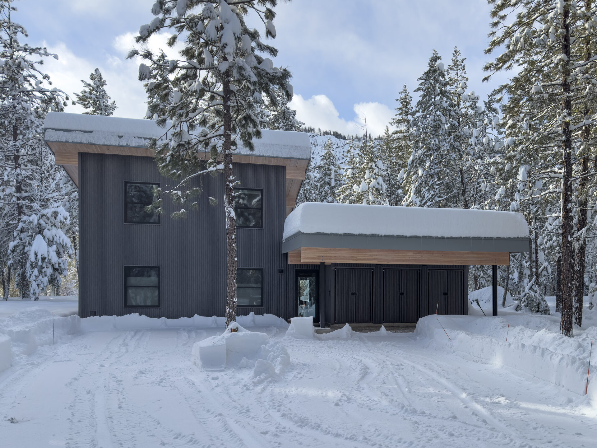 CLT Cabin — residential architecture, Mazama, WA